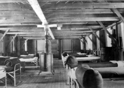 Interior of CCC barracks, McCall