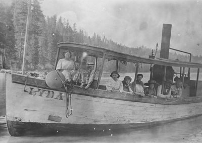 The Lyda transported supplies, livestock and people across Payette Lake